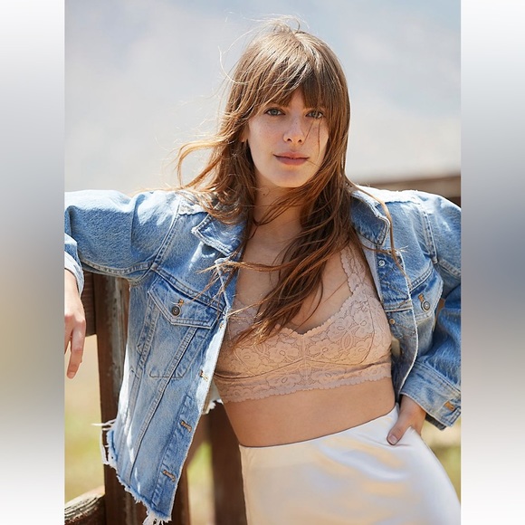 Free People Other - free people gallon lace racer back bralette